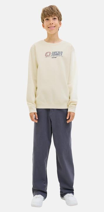 Actual product image Jack & Jones Jcotier Print Sweat Crew Neck Sn Jnr (176)