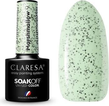 Immagine prodotto Claresa Smalto per unghie UV Marshmallow 5ml - Confezione da 9 (Verde, Smalto)