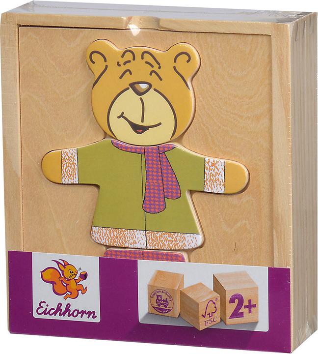 Produktbild Eichhorn Houten Puzzel Beer, 20st. (20 Teile)