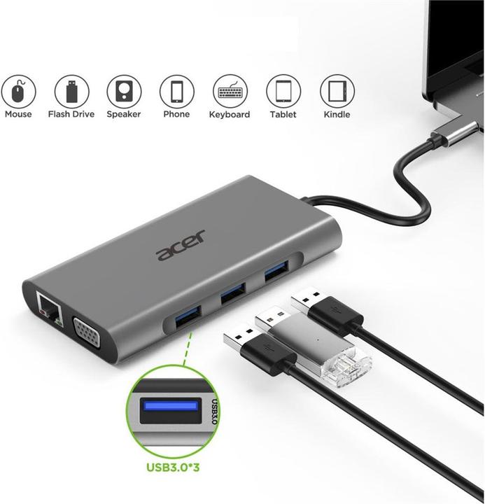 Actual product image Acer HP.DSCAB.002 (USB-C, USB-A, 1 Ports)