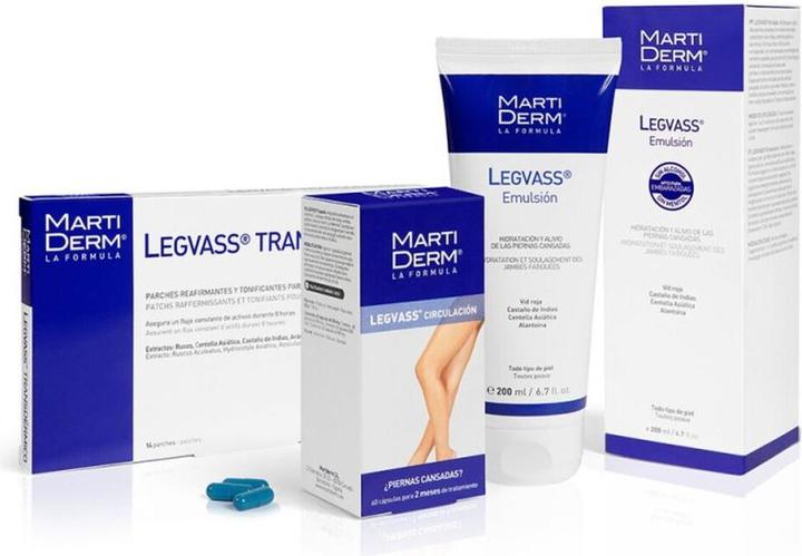 Produktbild Martiderm Legvass Oral 60 Capsules (Körperlotion, 60 ml)