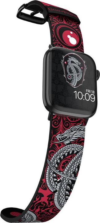 Produktbild Moby Fox Game of Thrones Smartwatch-Armband There Will Be Dragons (22 mm, Edelstahl, Silikon)
