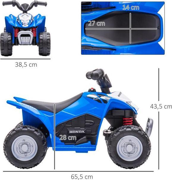Produktbild Swisshandel24 Elektro-Quad Miniquad Kinder Elektro ATV Kinderquad ab 18 Monaten Schwarz (6 V)