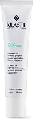 Actual product image Rilastil Aqua Sensitive Eye Contour Gel Moisturising Anti-Bags Anti-Dark Circles for All Skin Types 15ml (Gel, 15 ml, Day + Night)