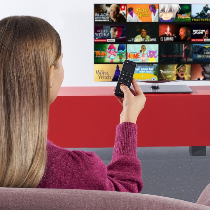 Image du produit Hama Télécommande, f. TV + bouton Netflix, Prime Video, Disney+, programmable (Télécommande universelle, Infrarouge)