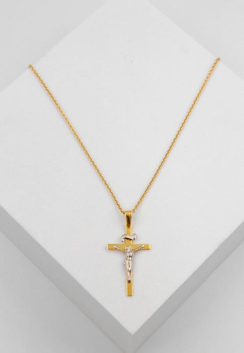 Image du produit Muau Croix (Or blanc, Or jaune 750/18K)
