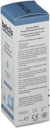 Image du produit Belcils Med Gouttes oculaires hydratantes 10ml (10 ml)