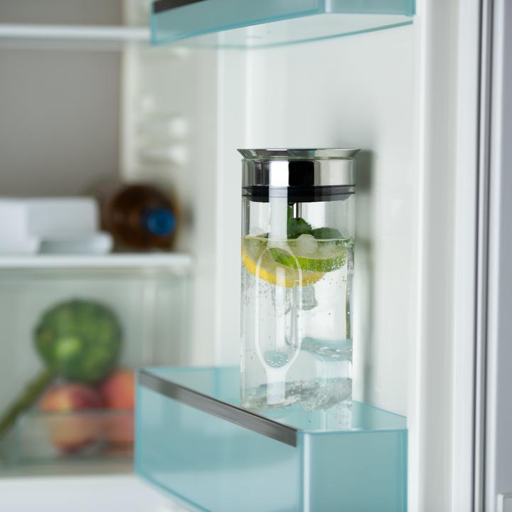 Produktbild WMF Wasserkaraffe 0,8l Griffmulde Glas Karaffe Motion CloseUp-Verschluss (0.80 l)