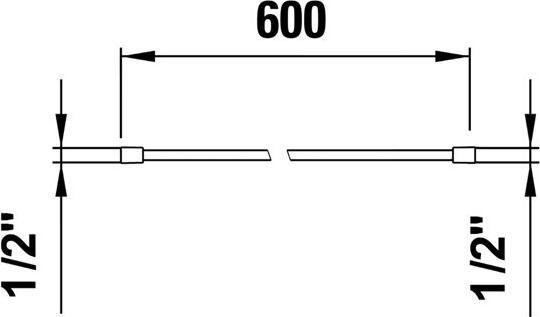 Produktbild Laufen HF504764000000 (60 cm)