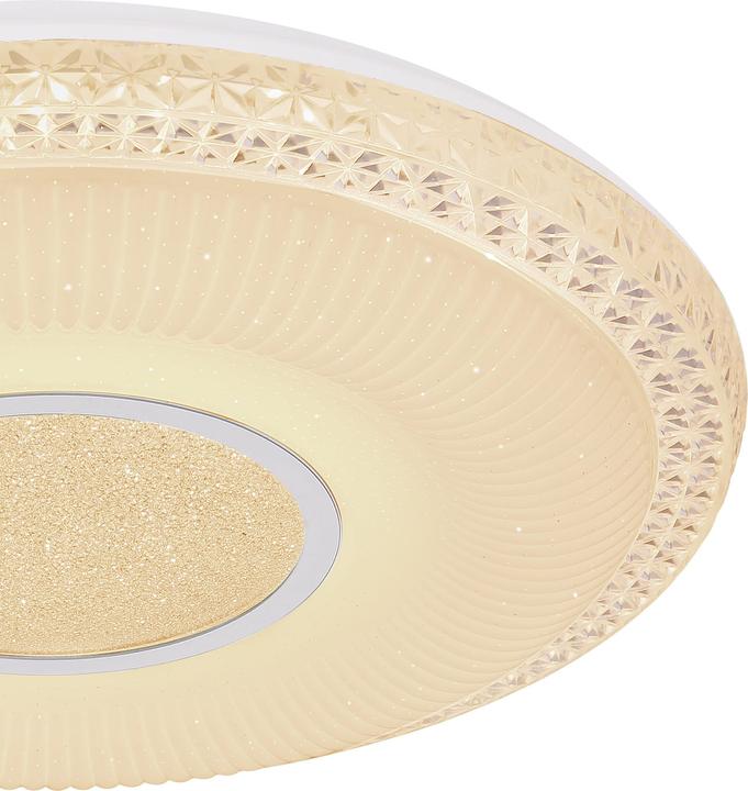 Actual product image Globo Ceiling light Klemens white 1xLED (2140 lm)