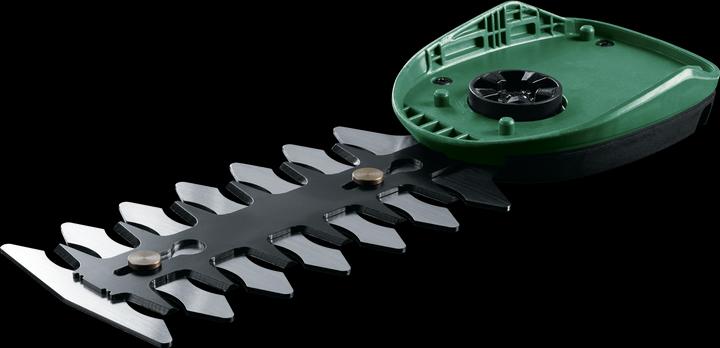 Produktbild Bosch Home & Garden Multi-Click-Strauchscherenmesser 120 mm für Isio (Rasentrimmer, Gartenmaschinen Aufsatz)