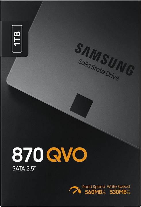 Productafbeelding Samsung 870 QVO (1000 GB, 2.5")