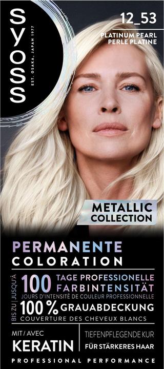Syoss Metallic Collection 12 53 Platinum Pearl (12 53 Platinum Pearl)