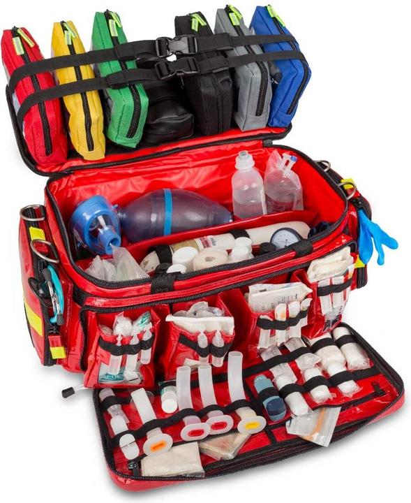 Actual product image Elite Bags Critical O2 First Responder emergency bag, tarpaulin, red