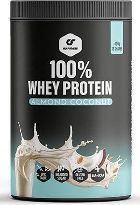 Actual product image Go Fitness 100% Whey Protein Almond Coconut (400g) (Coconut, 1 pcs., 400 g)