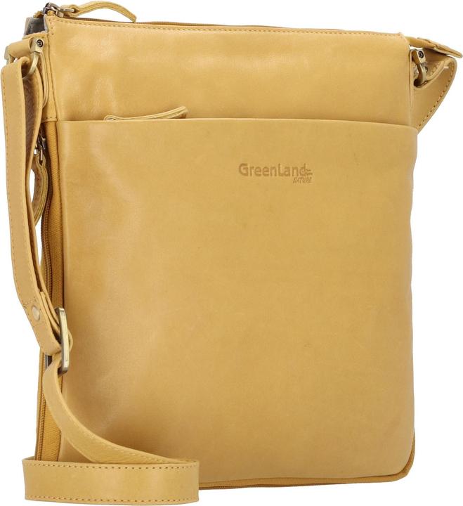 Immagine prodotto Greenland Nature Borsa a tracolla Nature in pelle 28 cm