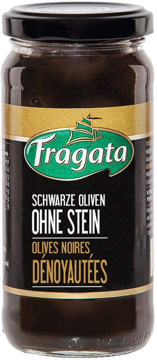 Actual product image Fragata Black olives without stone 230g (230 g)