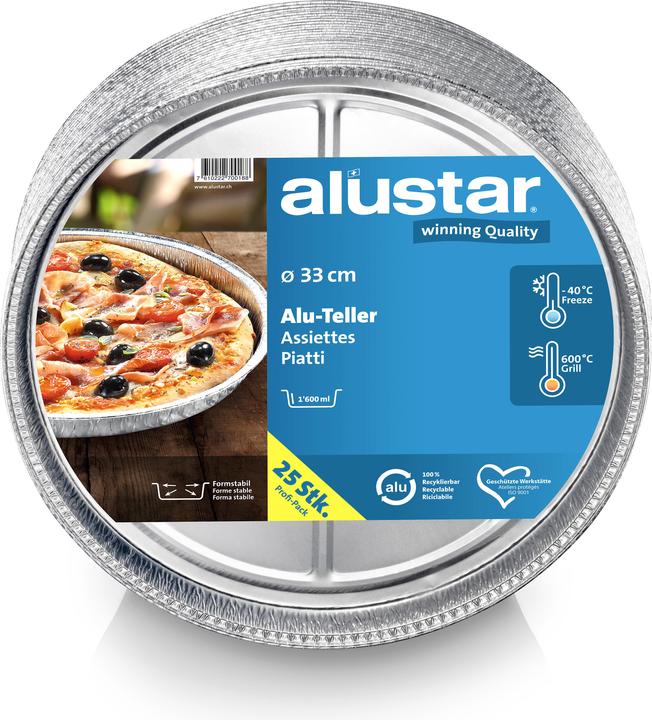Alustar Moule en aluminium rond Ø 33 cm / 1600 ml (33 cm)