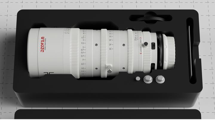 Actual product image Dzofilm Catta Zoom 35-80 T2.9 White for E Mount (FF) (Sony E, full size)
