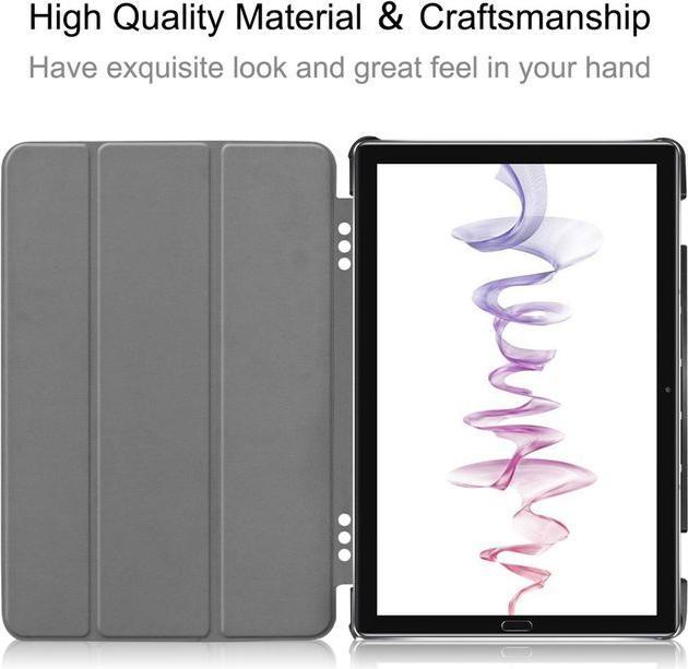 Produktbild Enkay Leder Smart Case dreifach faltbar (MediaPad M6 10.8)