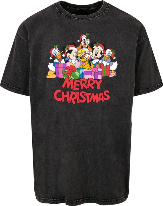 Immagine prodotto Absolute Cult Topolino e i suoi amici - Maglietta oversize natalizia lavata con acido - 115293 (L)