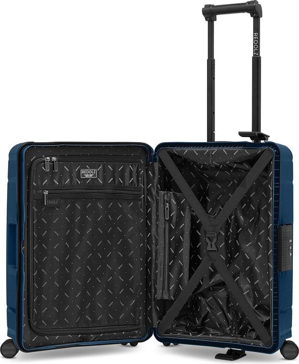 Image du produit Redolz Essentials 15 4 roues trolley cabine 55 cm avec fermeture à trois points (40 l, Bagage à main (jusqu'à 50l))