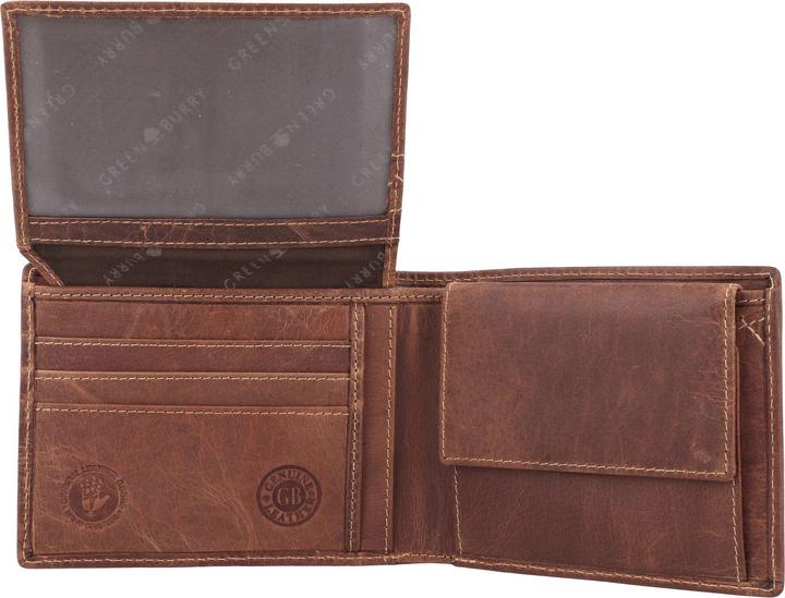 Actual product image Greenburry Vintage Sternzeichen Geldbörse Leder 12 cm