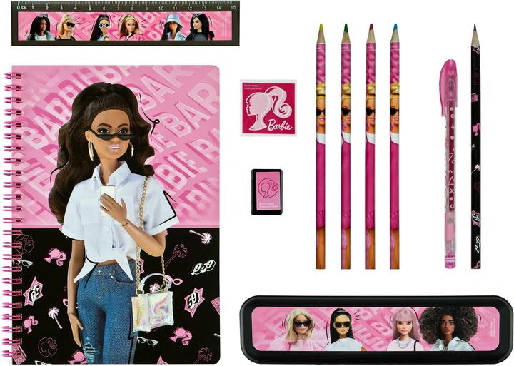 Image du produit Undercover Set d'écriture Barbie 9 pièces