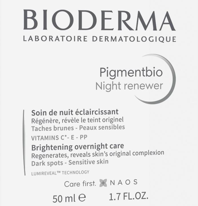Bioderma Pigmentbio Night Renewer (50 ml, Nachtcreme)