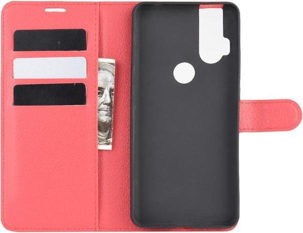 Actual product image MU Classic Litchi Leather Bookcover Series (Motorola One Hyper)
