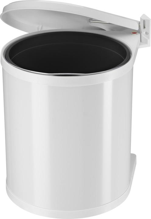 Hailo Compact-Box M, Einbau-Mülleimer, 15 ltr, Weiss (15 l)