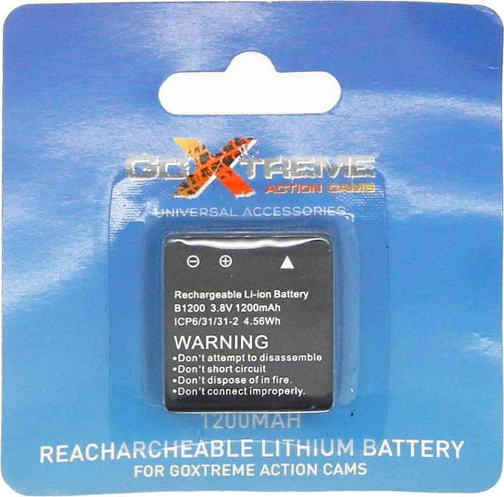 Produktbild Goxtreme 1200mAh Li-ionen-Akku fuer Action-Kameras