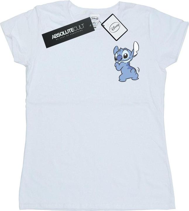 Disney Lilo And Stitch Stitch Backside Breast Print TShirt (XL)