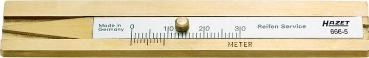 Image du produit HAZET Jauge de profondeur de profil des pneus 666-5