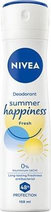 Actual product image NIVEA Deodorant spray Summer Happiness Fresh 150 ml (Spray, 150 ml)