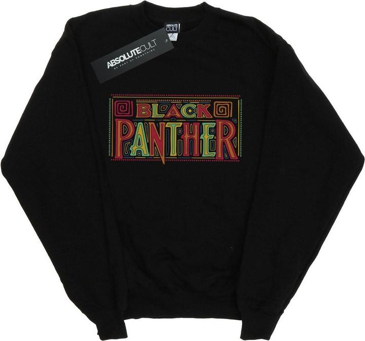 Black Panther Tribal Logo Sweatshirt Jungen