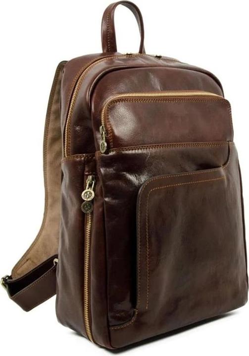 Produktbild Only-Bags.Store Brauner grosser Vollnarbenleder-Rucksack