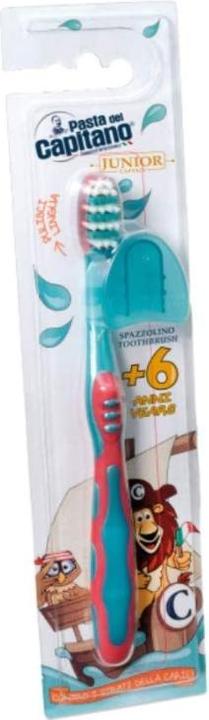 Capitano Pasta Del - Junior Captain Toothbrush - Toothbrush for kids 6+ - (1 x)