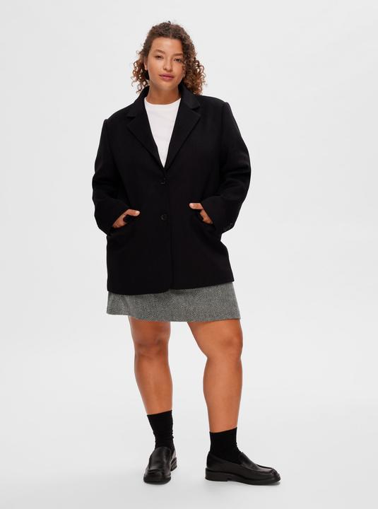 Actual product image Selected Femme Wool Single Breasted Blazer (36)