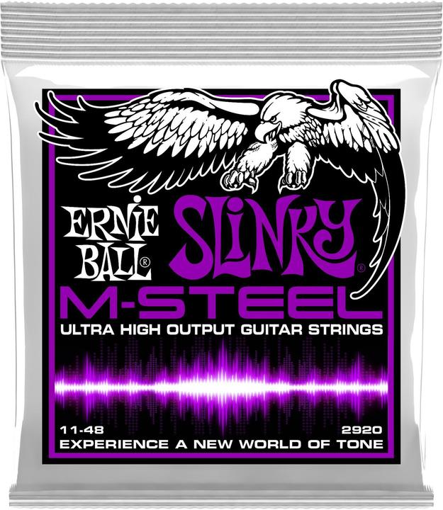 Ernie Ball Slinky M-Steel Power (6 x, Electric guitar, 0.05")