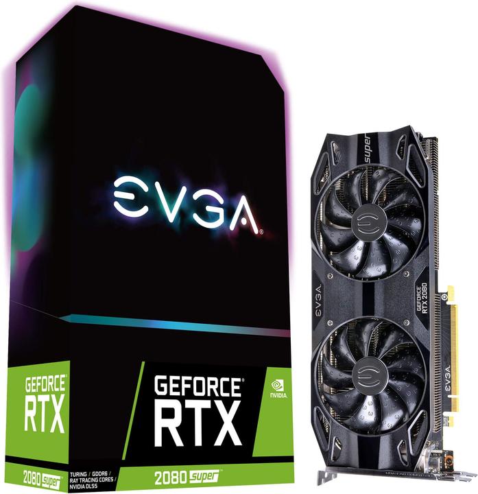 Produktbild EVGA GeForce RTX 2080 Super Black Gaming (8 GB)