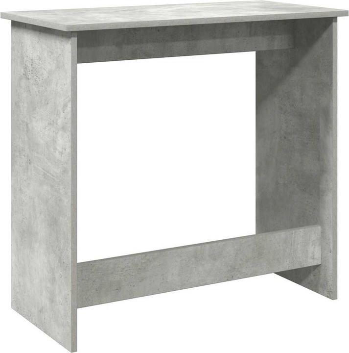Actual product image VidaXL Desk concrete grey 84x40x75 cm Wood-based office desk Table (80 x 40 x 75 cm)