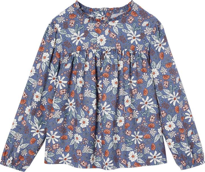 Produktbild Vertbaudet Mädchen Bluse mit Blumenmuster (92)
