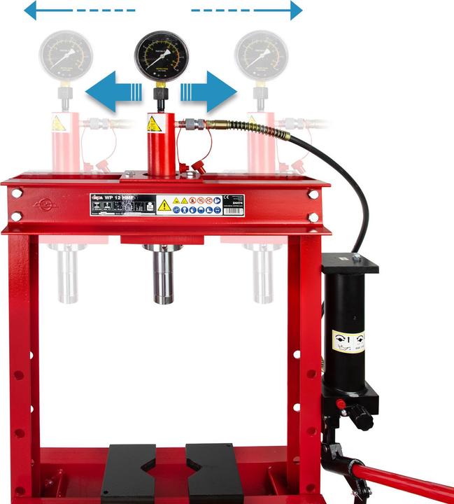 Actual product image Dema Workshop press 12t HMF