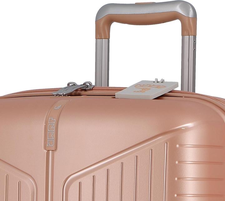 Actual product image Jump Evae 4-wheel trolley 66 cm with stretch fold (70 l, M (50 - 90l))