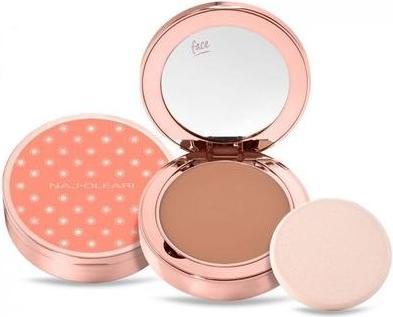 Actual product image Naj Oleari Sun Addiction Compact Foundation Cream SPF15 Waterproof 03 Caramel (03 Caramel)