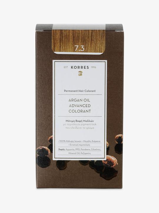 Produktbild Korres Argan Oil Hair Color (Honey Blond, Nr. 7.3 - Golden)