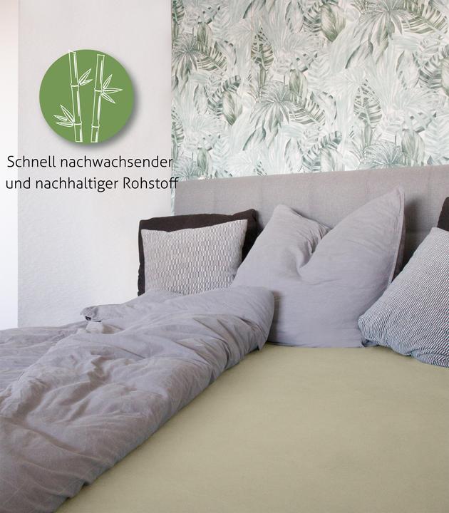 Produktbild Aspero Bambus Spannbettlaken Macau (180 x 200 x 30 cm)