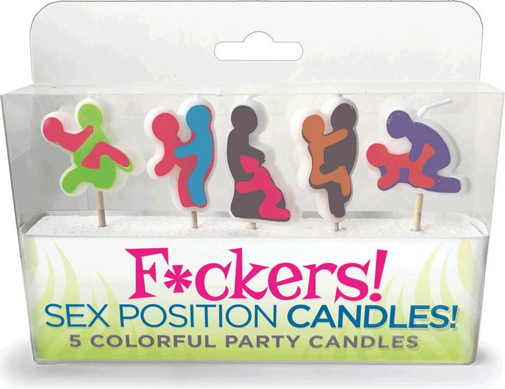 Produktbild Little Genie Productions F*Ckers! Sex Position Candles (Würfelspiel)