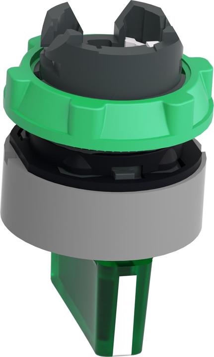 Actual product image Schneider Electric Illuminated selector switch, front, plastic, ZB5AK1733C0
